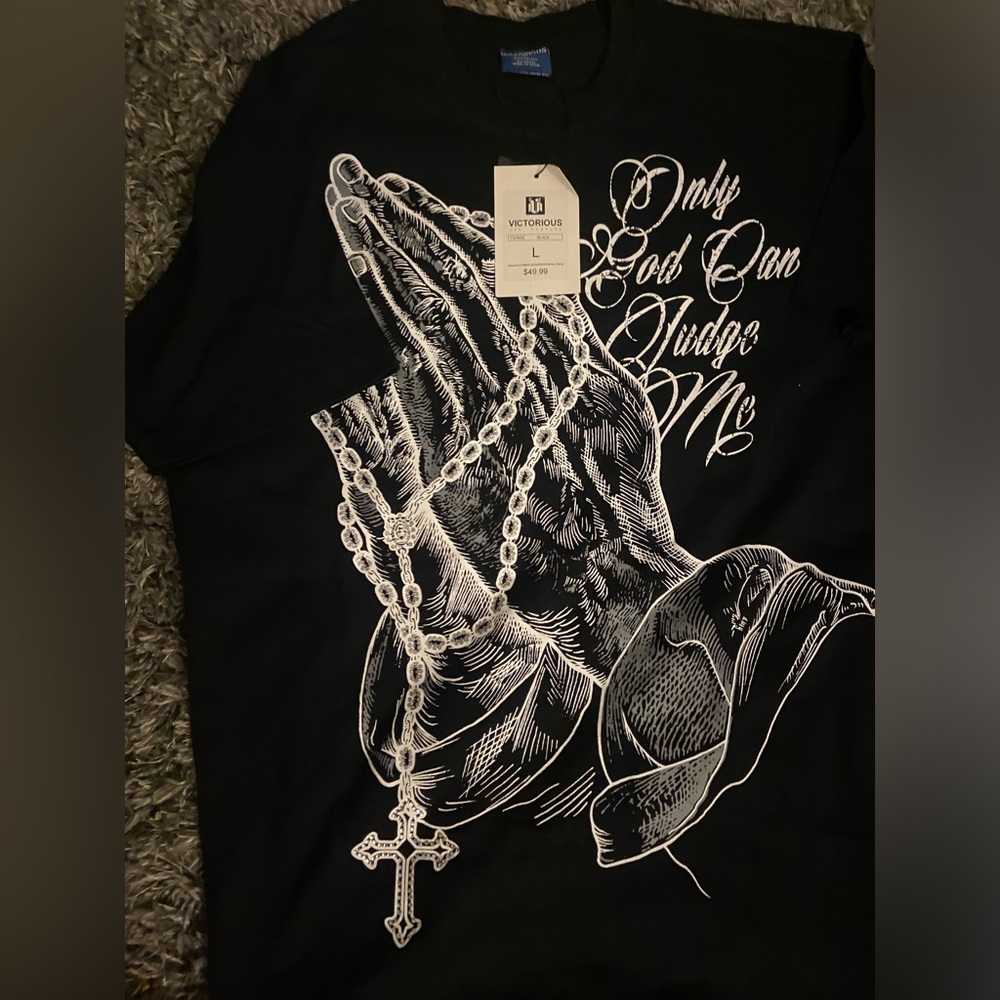 NWT Only God can Judge Tee